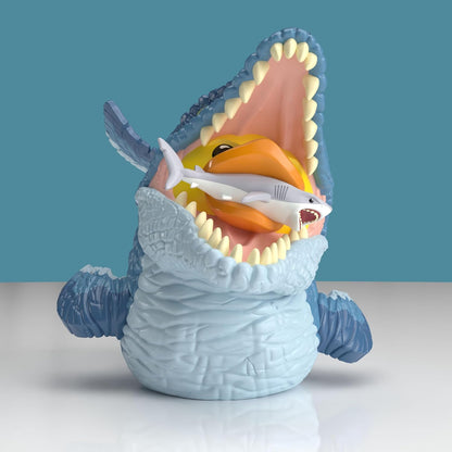 TUBBZ XL: Jurassic Park - Mosasaurus Riesige Cosplay-Gummiente Sammelfigur