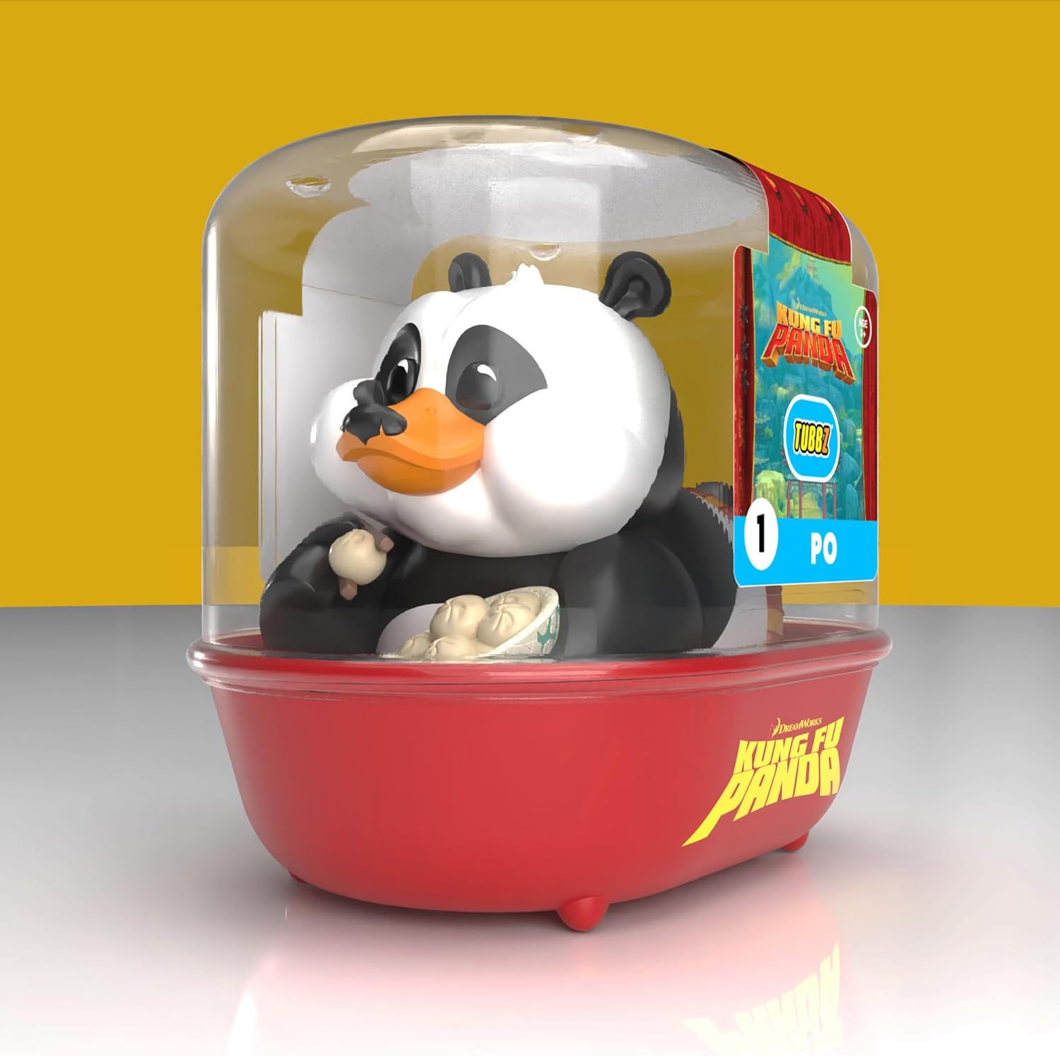 TUBBZ First Edition: Kung Fu Panda - Po Cosplaying Rubber Duck Vinyl Figure