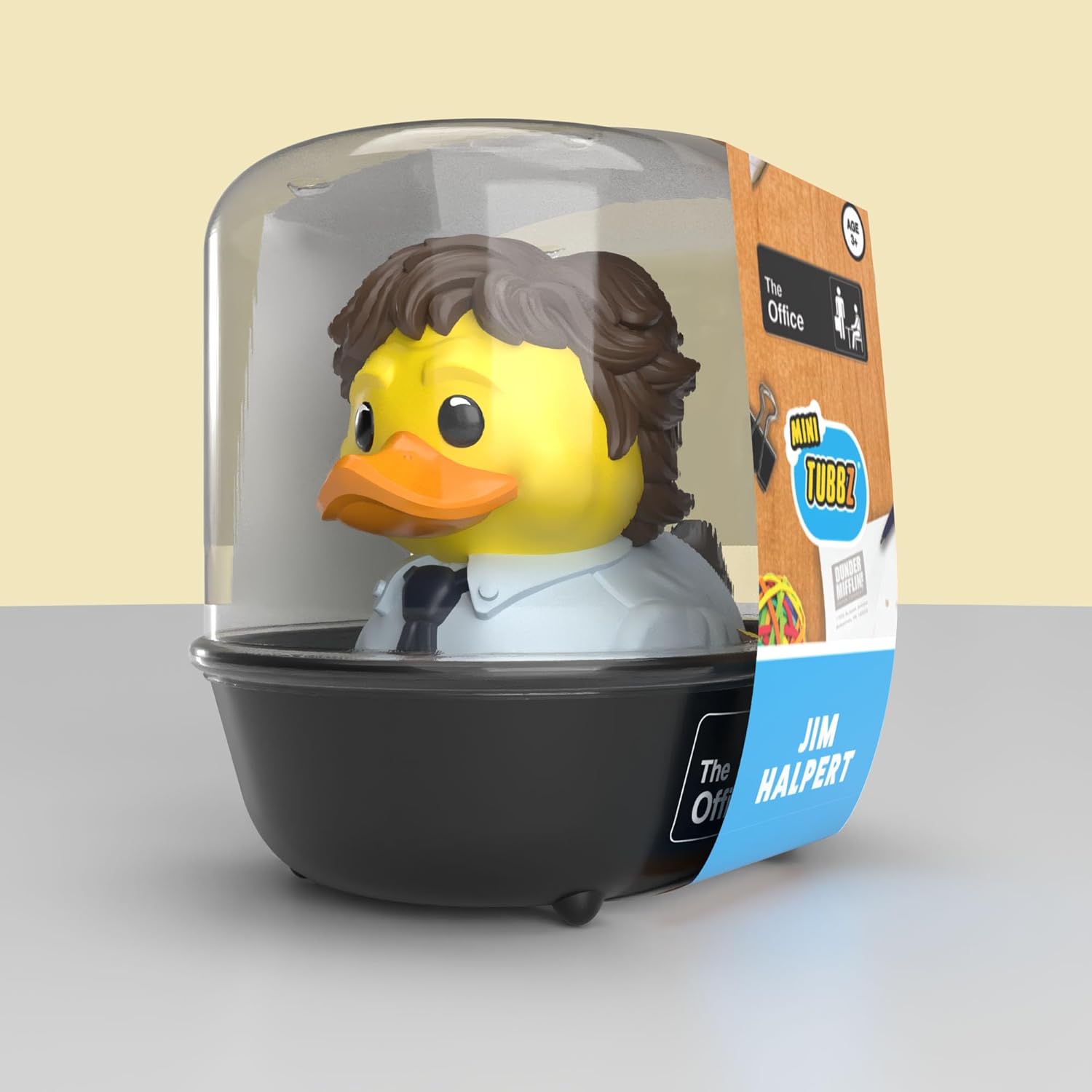 TUBBZ Mini: The Office - Jim Halpert Cosplaying Rubber Duck Vinyl Figure