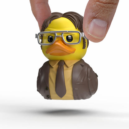 TUBBZ Mini: The Office Dwight voorgesneden mini verzamelfiguur, rubberen eend