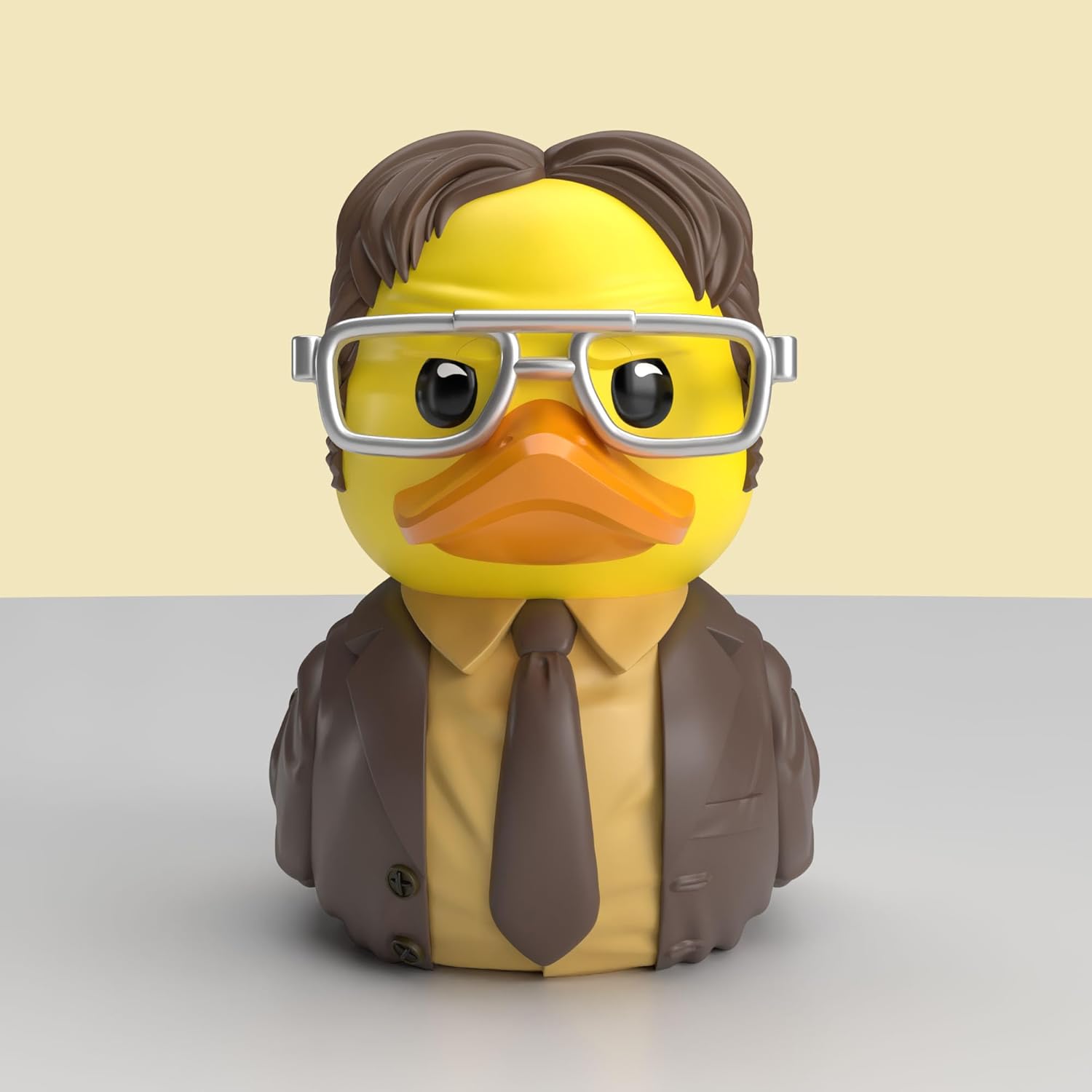 TUBBZ Mini: The Office Dwight voorgesneden mini verzamelfiguur, rubberen eend