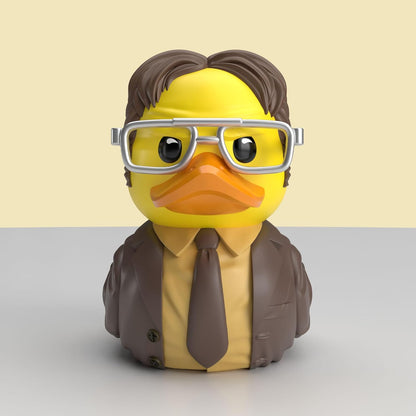 TUBBZ Mini: The Office Dwight voorgesneden mini verzamelfiguur, rubberen eend
