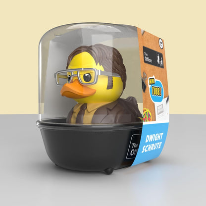 TUBBZ Mini: The Office Dwight voorgesneden mini verzamelfiguur, rubberen eend