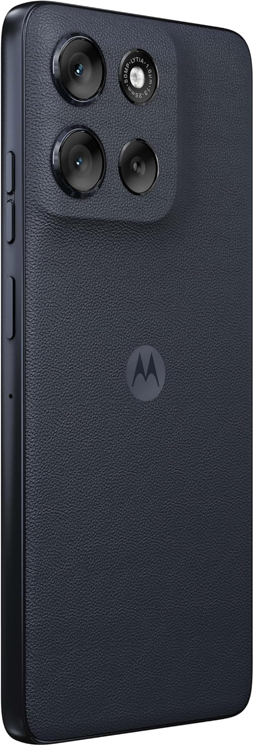 Motorola moto g56 5G 8/256GB, Fotocamera 50MP + sensore antisfarfallio, Display 6.72" FHD+ 120Hz, batteria 5200mAh, MediaTek Dimensity 7060, Android 15, PANTONE Black Oyster
