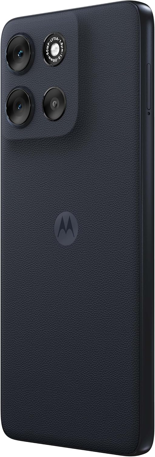 Motorola moto g56 5G 8/256GB, Fotocamera 50MP + sensore antisfarfallio, Display 6.72" FHD+ 120Hz, batteria 5200mAh, MediaTek Dimensity 7060, Android 15, PANTONE Black Oyster