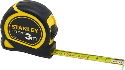 Stanley 0-30-687 - Cinta métrica (3m x 13mm) & STANLEY 1-30-687 - Flexometro tylon tylon 3m x 13mm