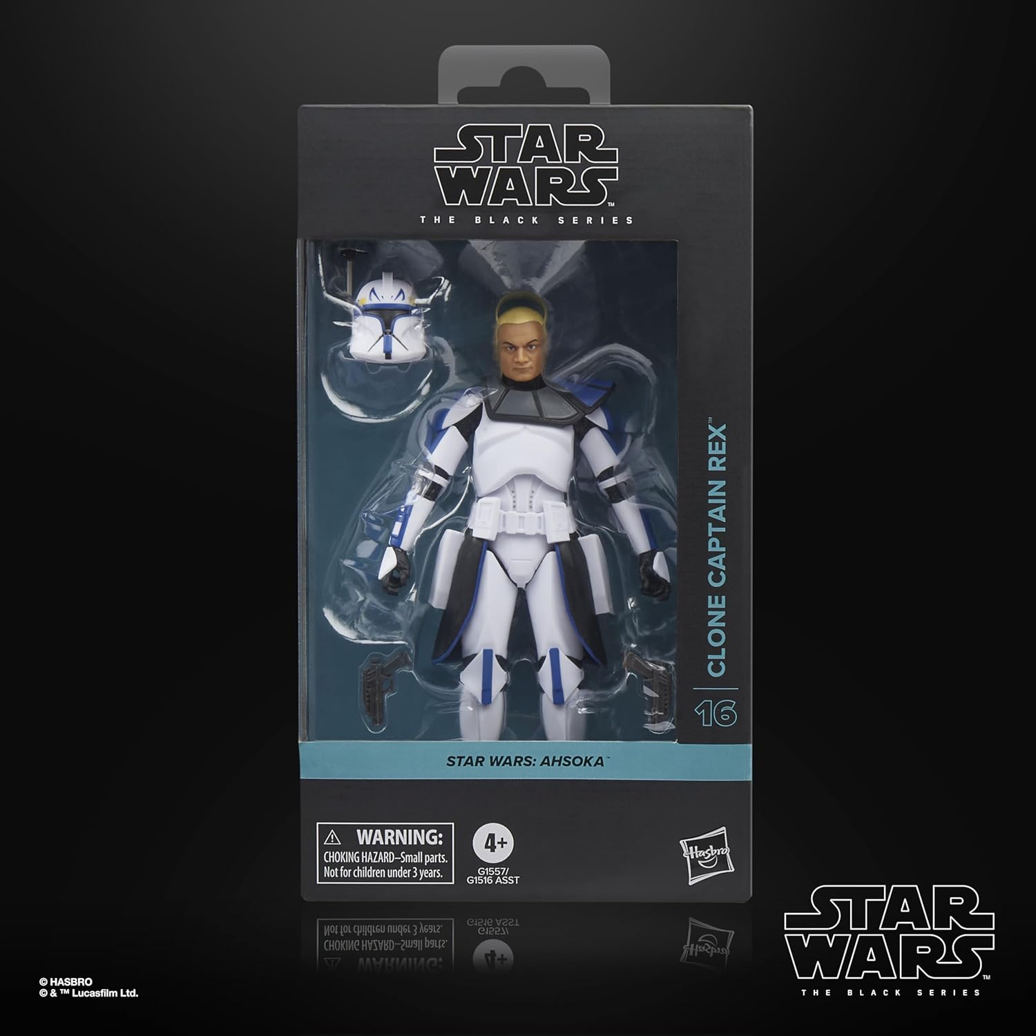 Star Wars The Black Series Klon Captain Rex, Star Wars: Ahsoka Premium Action-Figur zum Sammeln (15 cm