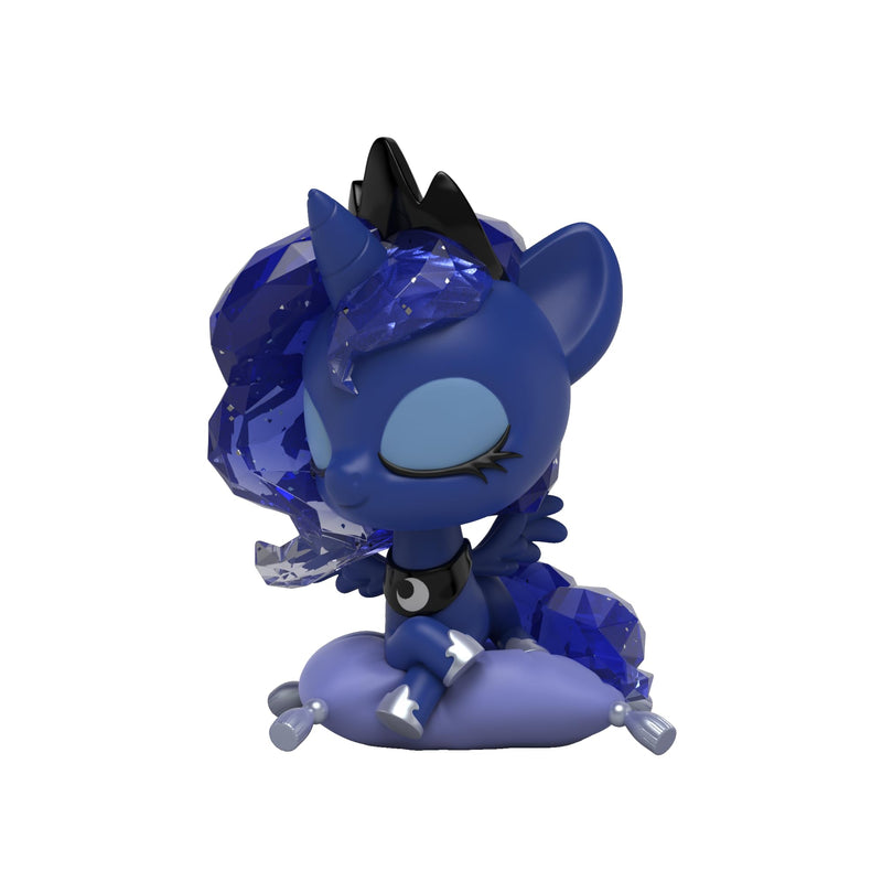 Mighty Jaxx My Little Pony Kwistal Fwenz: Princess Memories | Princess Luna | Figura da collezione in vinile da 6 pollici