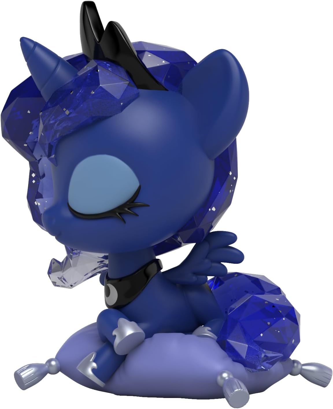 Mighty Jaxx My Little Pony Kwistal Fwenz: Princess Memories | Princess Luna | Figura da collezione in vinile da 6 pollici