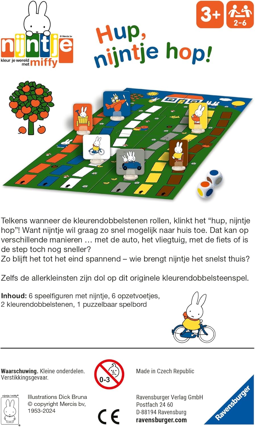 Ravensburger - Hup Nijntje Hop - Kinderspel