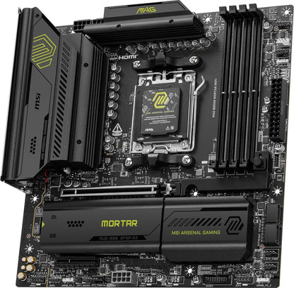 MSI MAG B850M MORTAR WIFI (Socket AM5/B850/DDR5/S-ATA 6Gb/s/Micro ATX