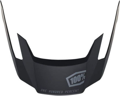 100% Altec Helmet Replacement Visor V2 Black XS/S