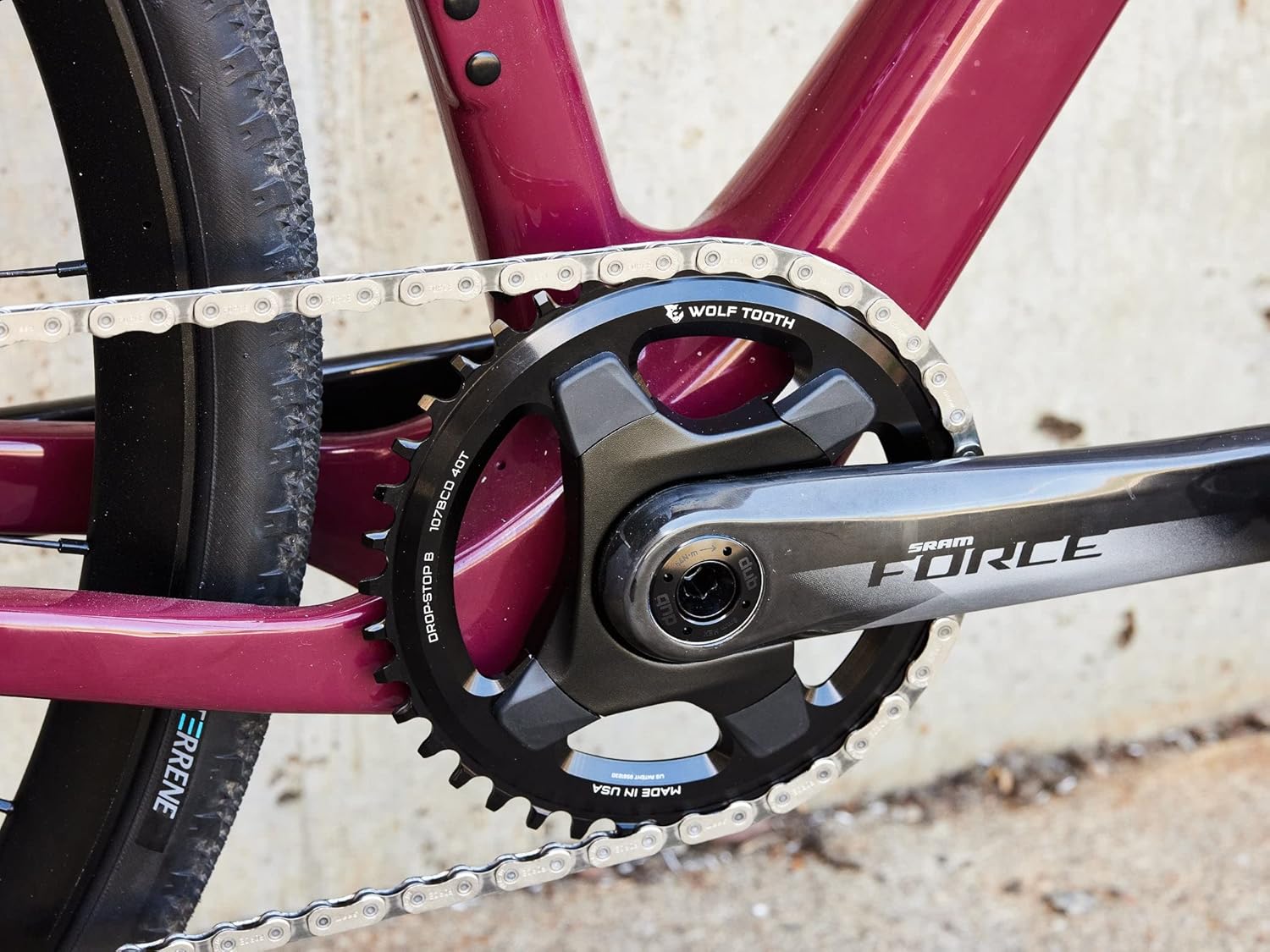 Wolf Tooth Components Wolfszahn-Tablett 107 BCD für SRAM