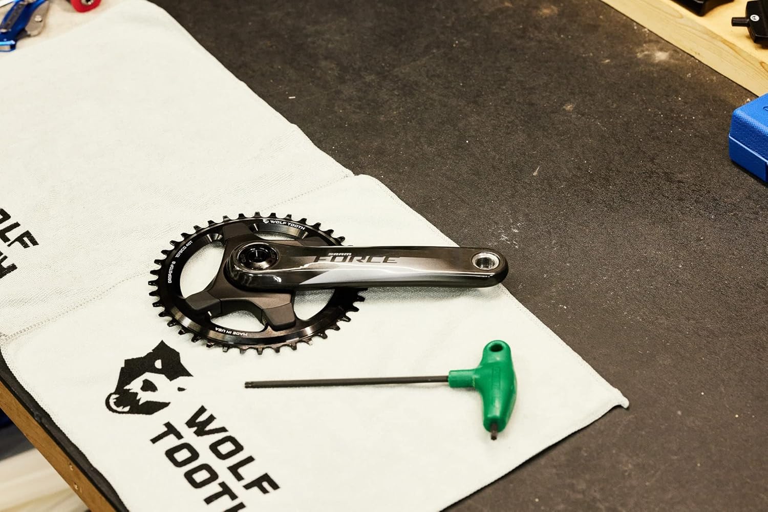 Wolf Tooth 107 BCD Chainring for SRAM Drop Stop B 44T
