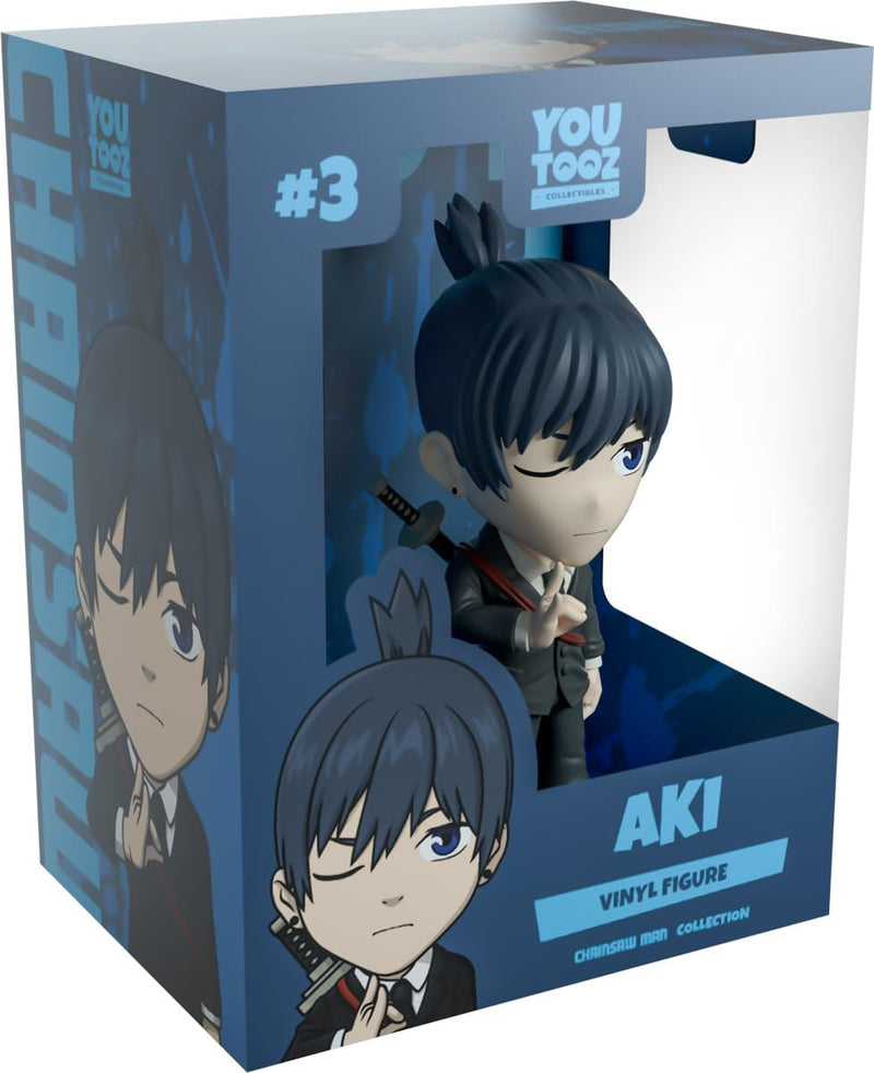 Youtooz Chainsaw Man Aki 4.9" Inch Action Figure, Collectible Aki from Chainsaw Man
