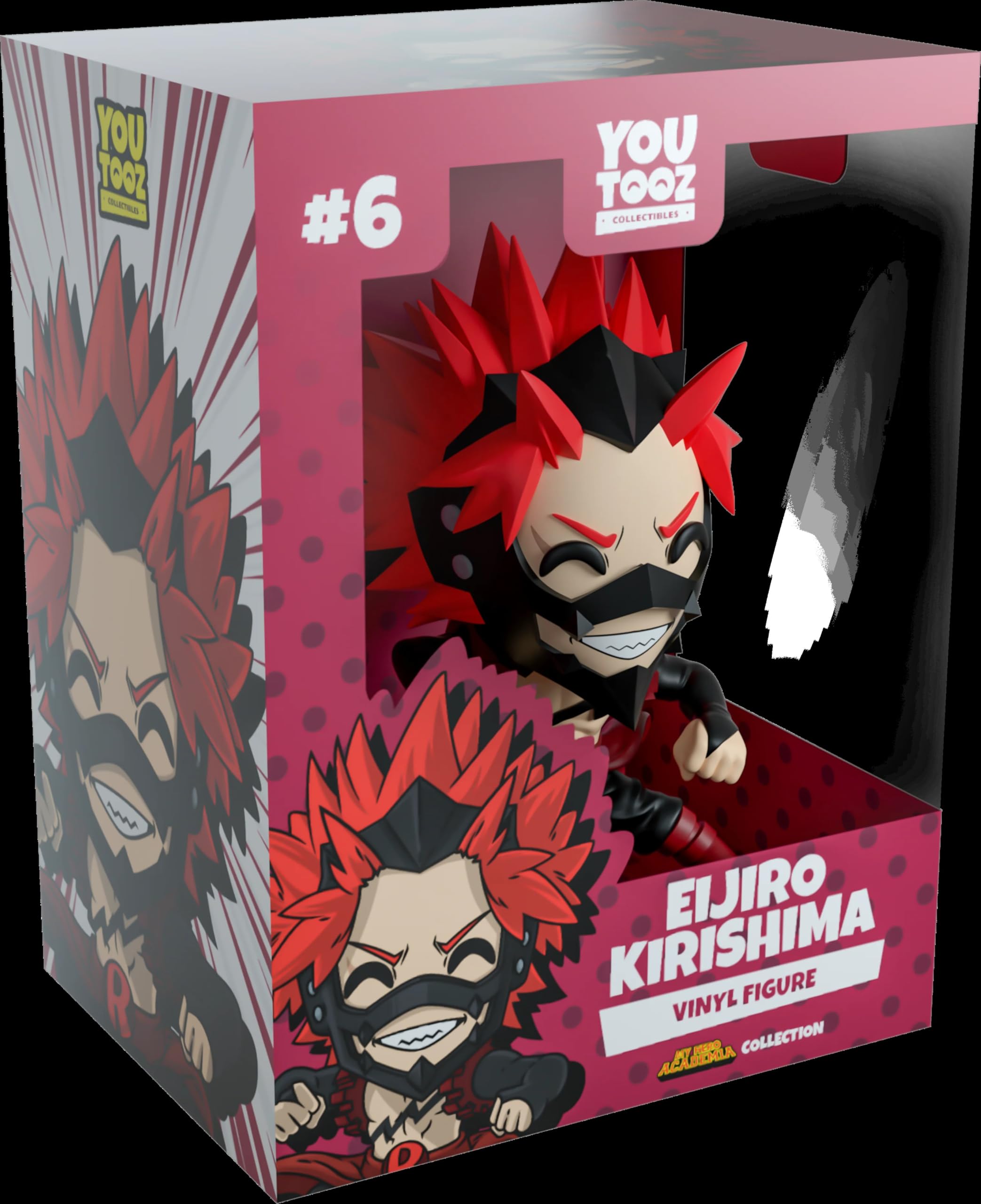 Youtooz My Hero Academia Eijiro Kirishima 4.2" Vinyl Figure, Collectible Eijiro Kirishima from My Hero Academia