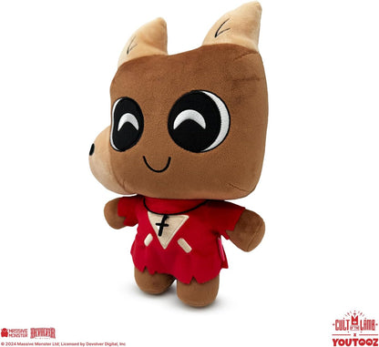 Youtooz Dog 9 inch Cult of The Lamb Plush, Collectible Stuffed Dog from Cult of The Lamb Collection