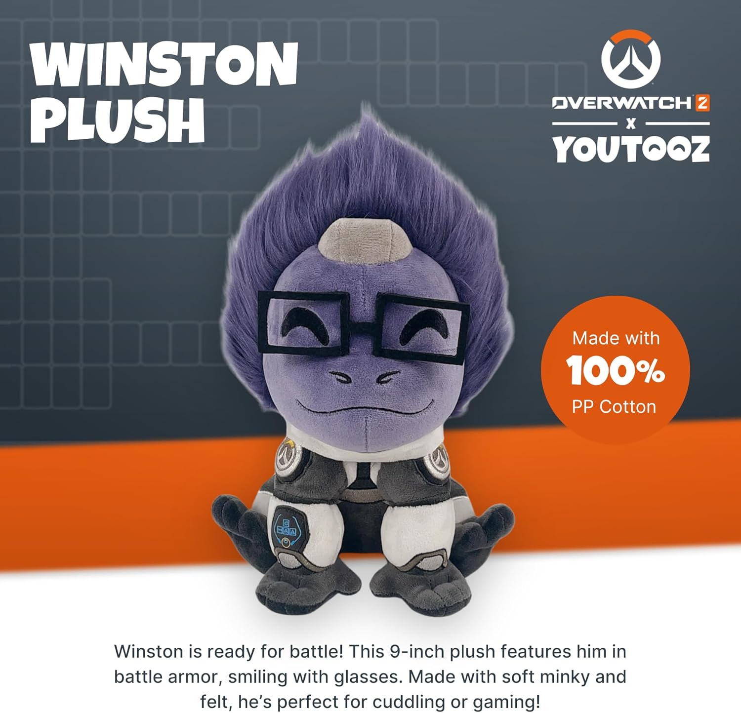 Youtooz - Overwatch: Winston Plush (9IN