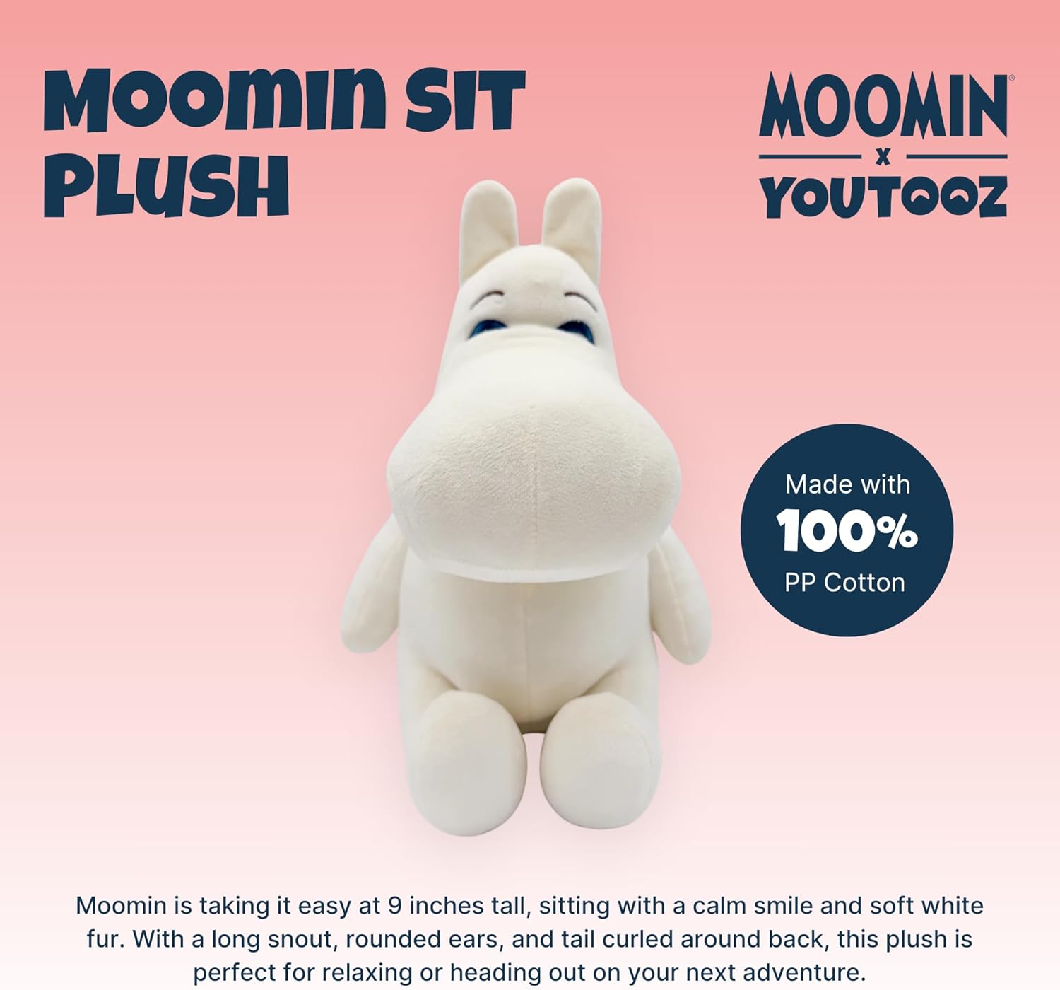 Youtooz - Moomins: Moomin Plush (9IN