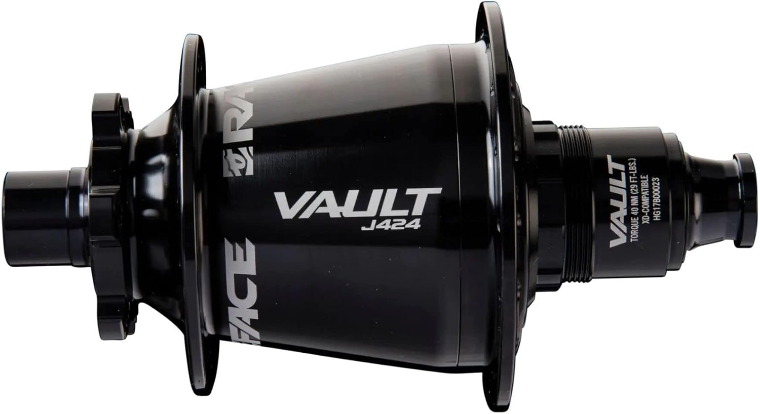 Race Face Vault J Bend Hub Rear 150x12mm 422J 32H XD Driver Black