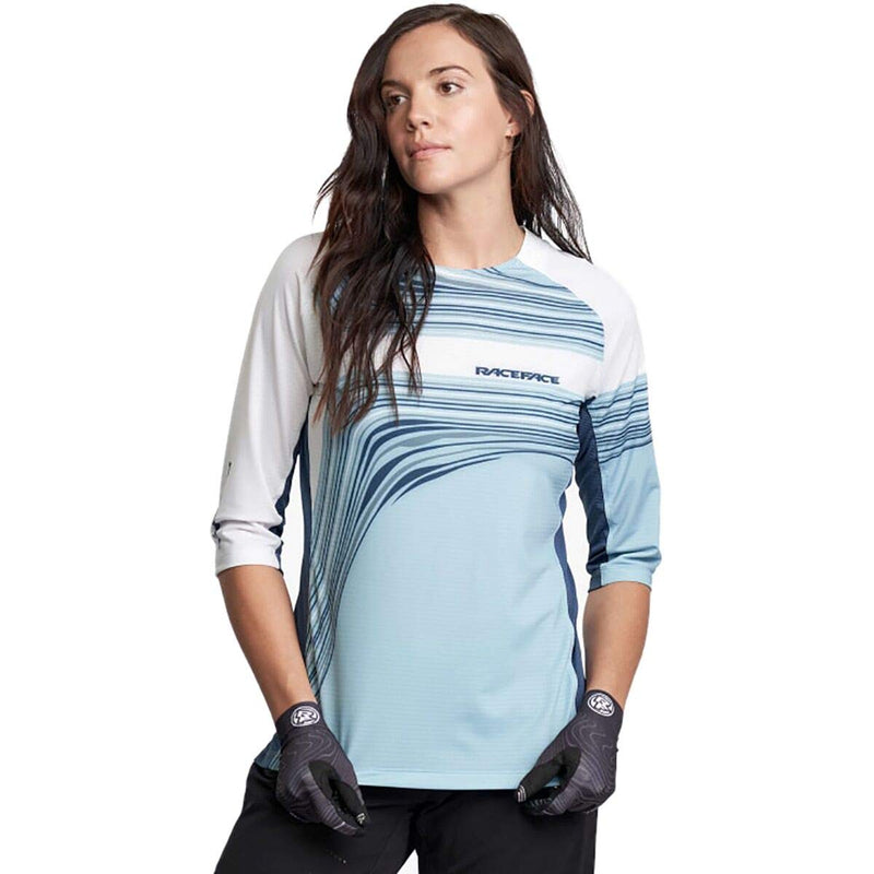 Race Face Khyber Women's &frac34; Sleeve Jersey 2020 Sky M