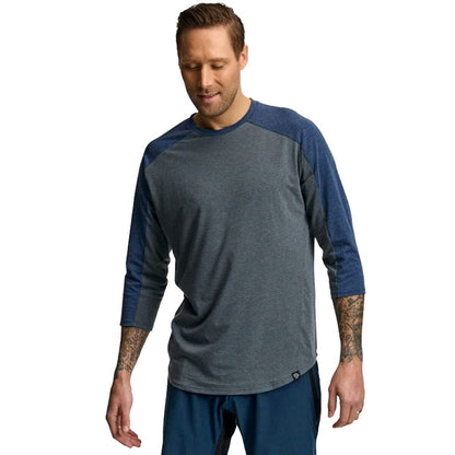 Race Face Stage Drirelease&reg; &frac34; Sleeve Jersey 2021 Navy XL