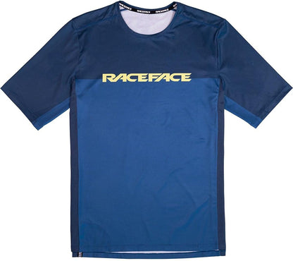 Race Face Indy Short Sleeve Jersey 2021 Navy S