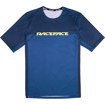 Race Face Indy Short Sleeve Jersey 2021 Navy S