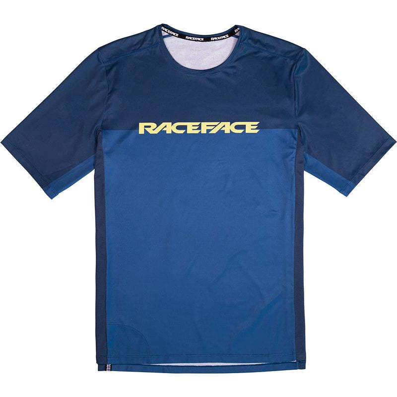 Race Face Indy Short Sleeve Jersey 2021 Navy S