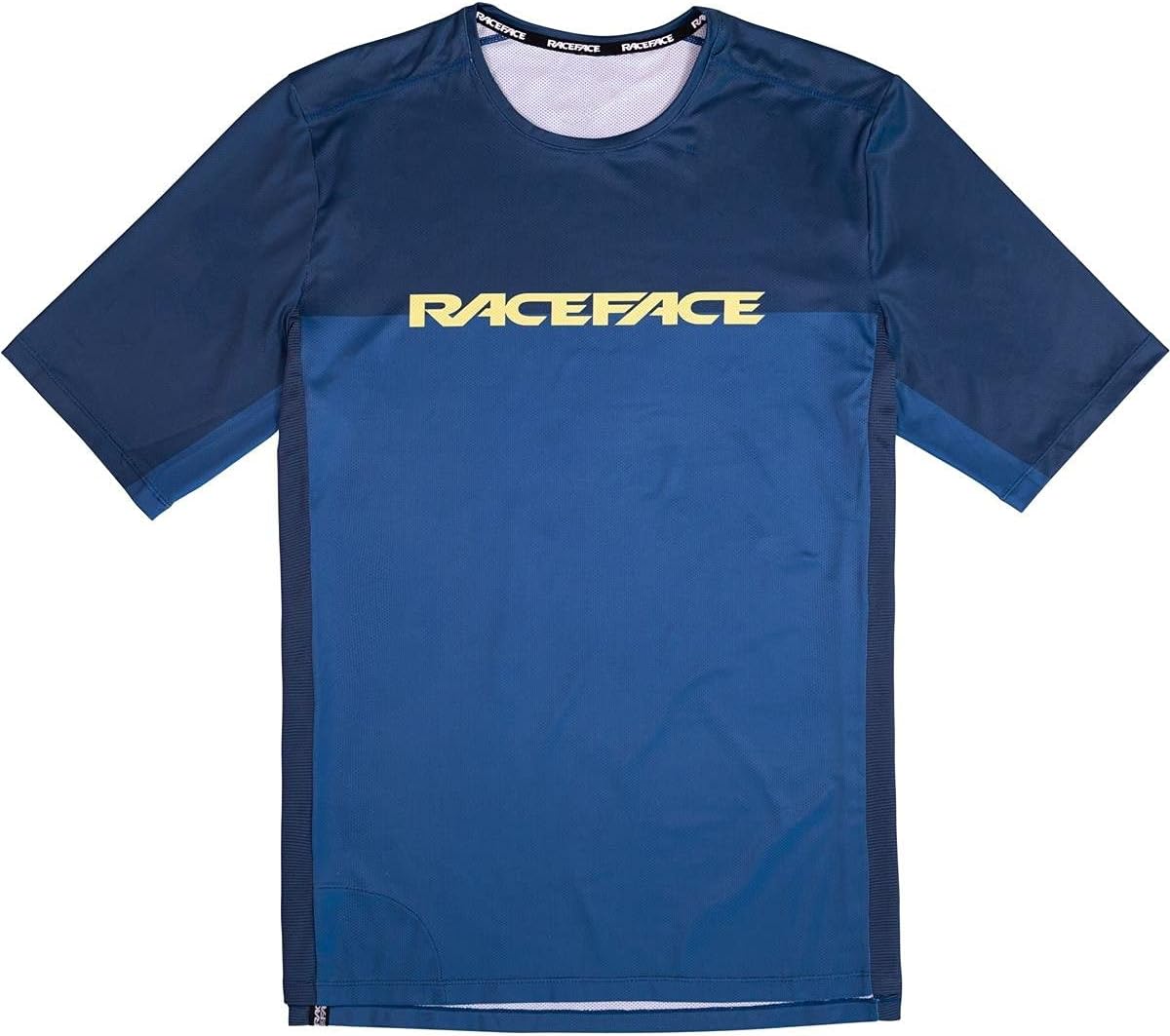 Race Face Maglia da MTB, a maniche corte, colore: blu navy