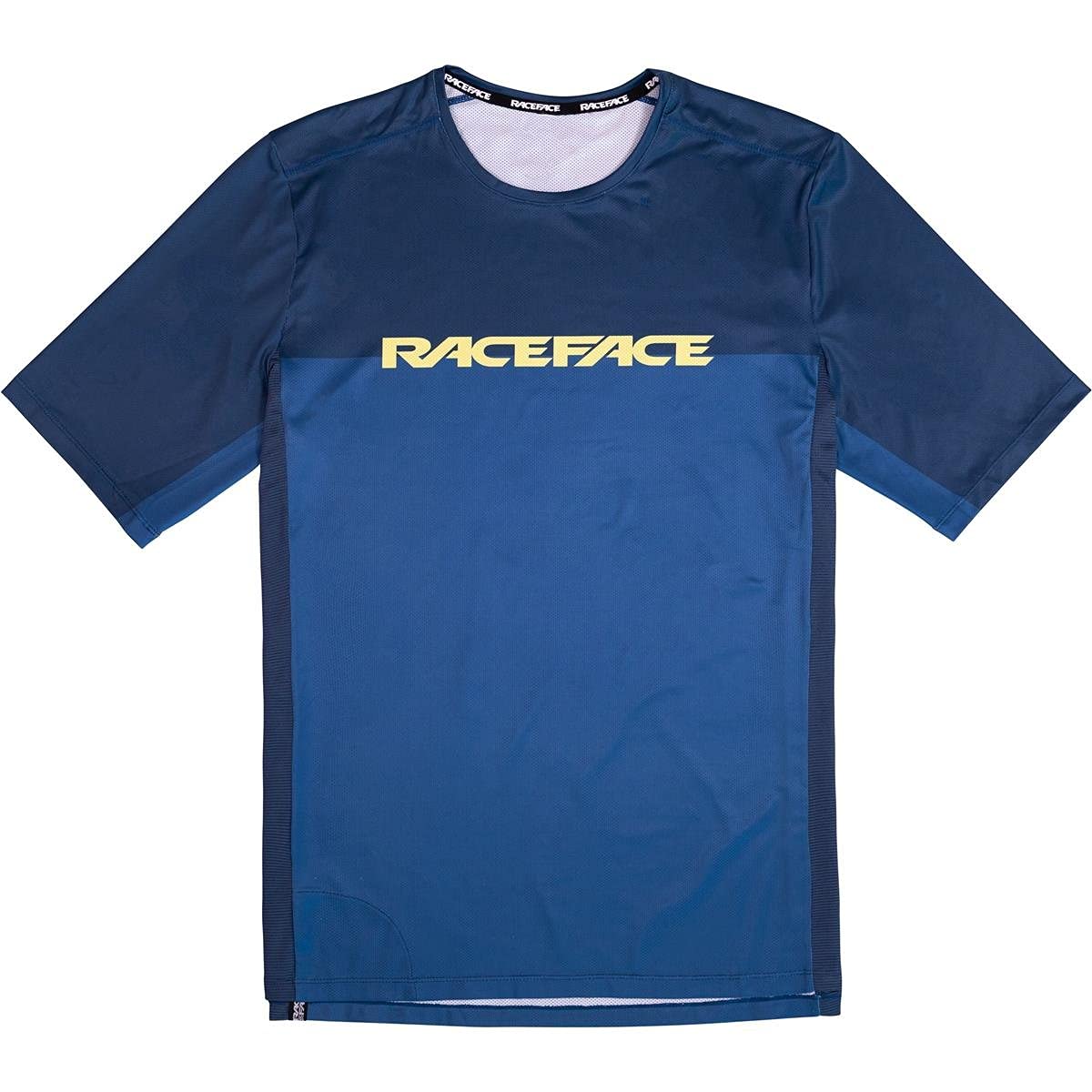 Race Face Maglia da MTB, a maniche corte, colore: blu navy