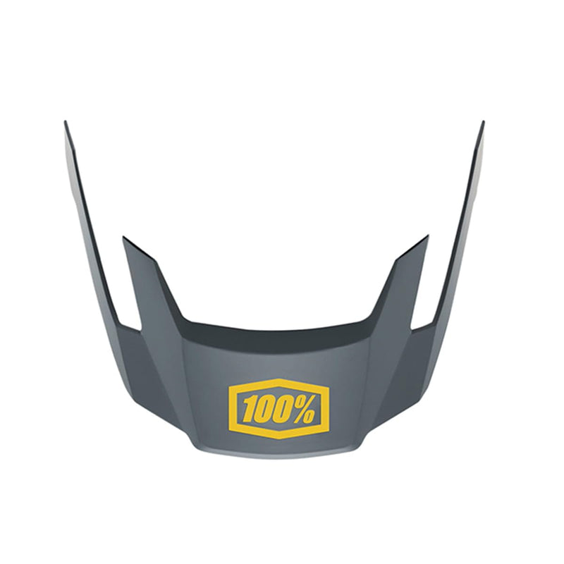 100% Altec Helmet Replacement Visor V2 Charcoal XS/S