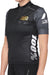 100% Exceeda Damen Kurzarm Fahrrad Jersey (Black/Grey,S