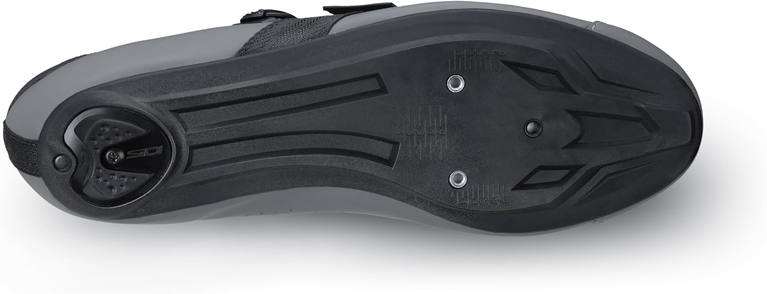 Sidi Prima Mega Fit Road Shoes - Monochrome Anthracite/Black / 40, Anthracite/Black (size: 40)