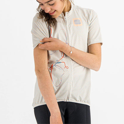 Sportful Checkmate Girl JRS T-Shirt Mixte Enfant