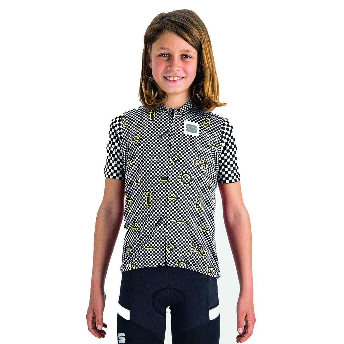 Sportful Checkmate Girl JRS T-Shirt Mixte Enfant