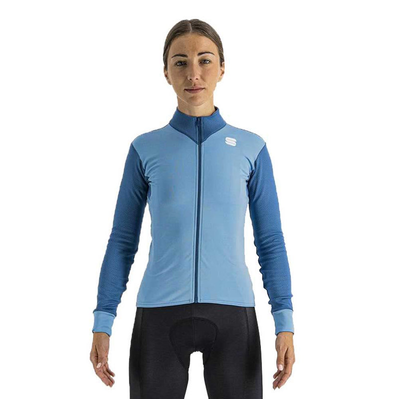 Sportful Kelly Women's Thermal Long Sleeve Jersey XS Berry Blue