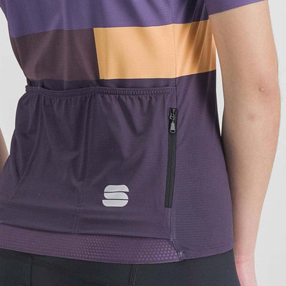 Sportful - Snap Maillot Femme - Nightshade Mulled Grape - 2XL