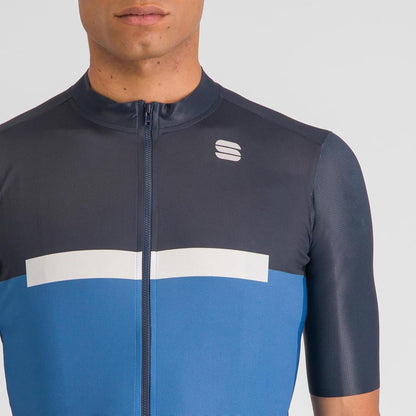 Sportful Pista Jersey Galaxy Blue/Blue Jeans / S (S)