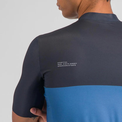 Sportful Pista Jersey Galaxy Blue/Blue Jeans / S (S)