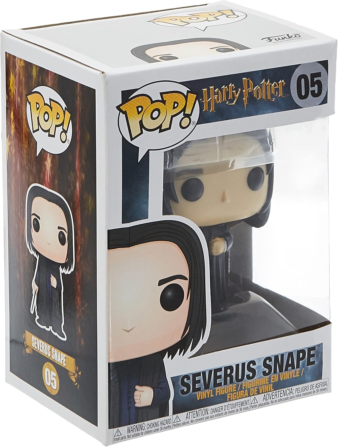 Funko POP! Movies: Harry Potter - Severus Snape - Collectable Vinyl Figure - Gift Idea - Official Merchandise - Toys for Kids & Adults - Movies Fans - Model Figure for Collectors and Display