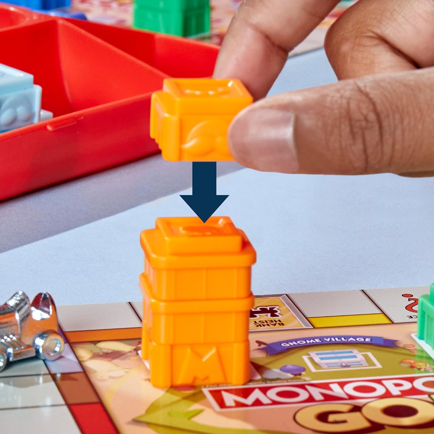Monopoly Go! | Bordspel | 8+ Leeftijdsgroep | Sociaal Spel