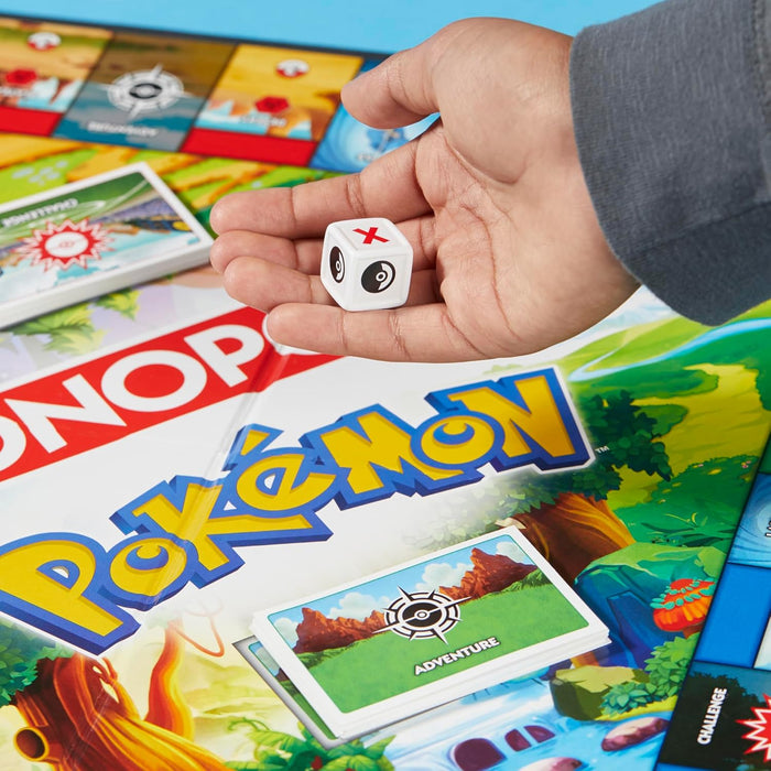 Monopoly Pokémon edition, board game - English version