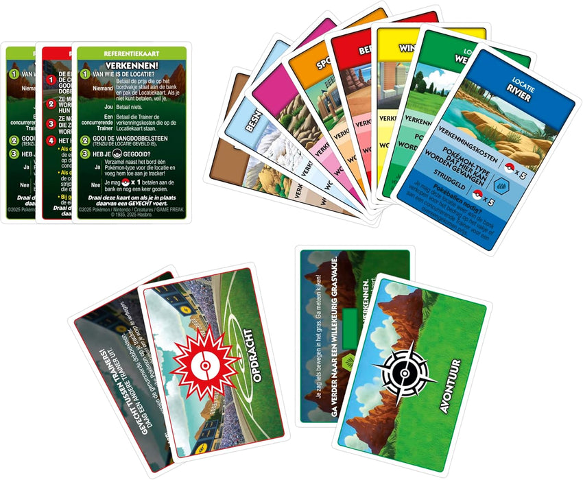 Monopoly Pokémon edition, board game - English version