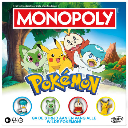 Monopoly Pokémon-editie, bordspel - Nederlandse versie