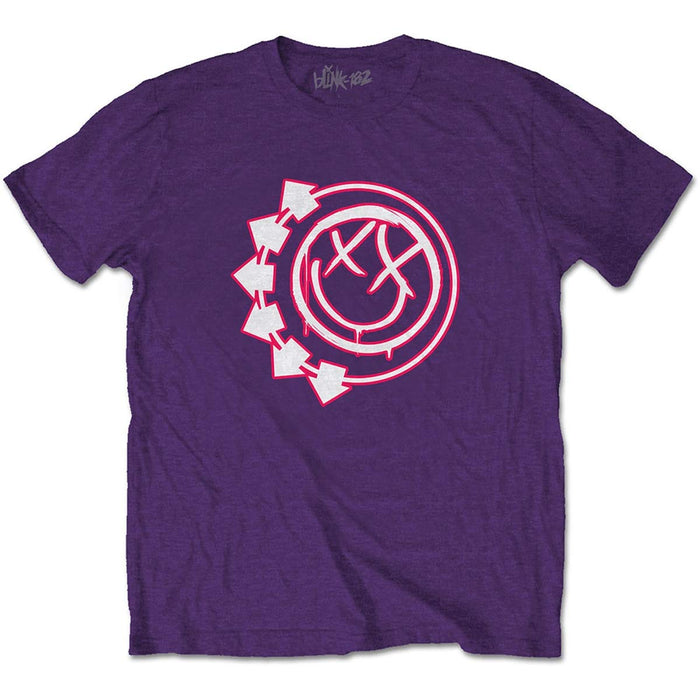 Blink-182: Rock Off - Six Arrow Smiley (T-Shirt Unisex Tg. L)