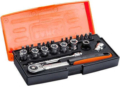 Bahco Dopsleutelset 1/4`` 24-Delig Sl24