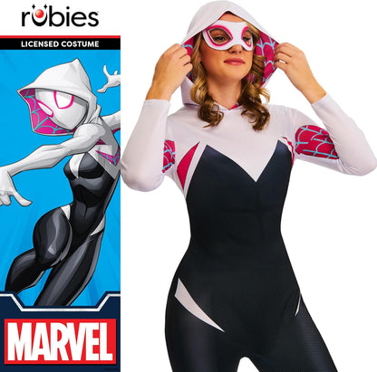 Rubies Official Ghost Spider Adult Costume, Adult Fancy Dress