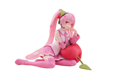 Taito-Sakura Miku Desktop Cute Figure (Cherry Cushion Ver.