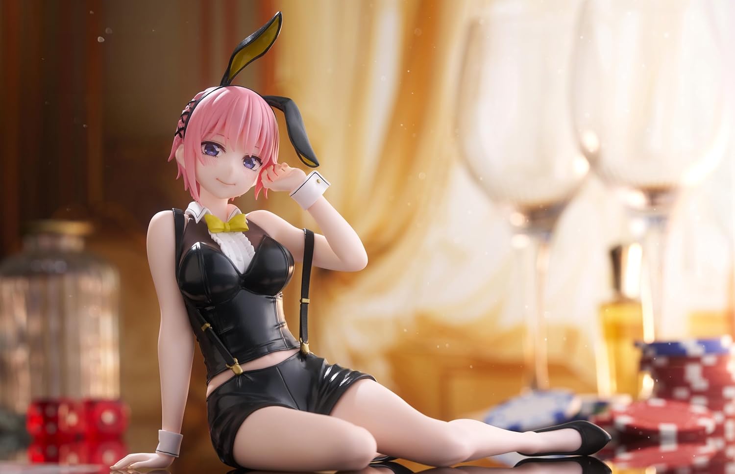 Taito-The Quintessential Quintuplets 3 Desktop Cute Figure - Ichika Nakano (Bunny Ver.